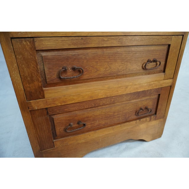 Late 20th Century Carved Wooden Armoire Made in Mexico For Sale - Image 10 of 13