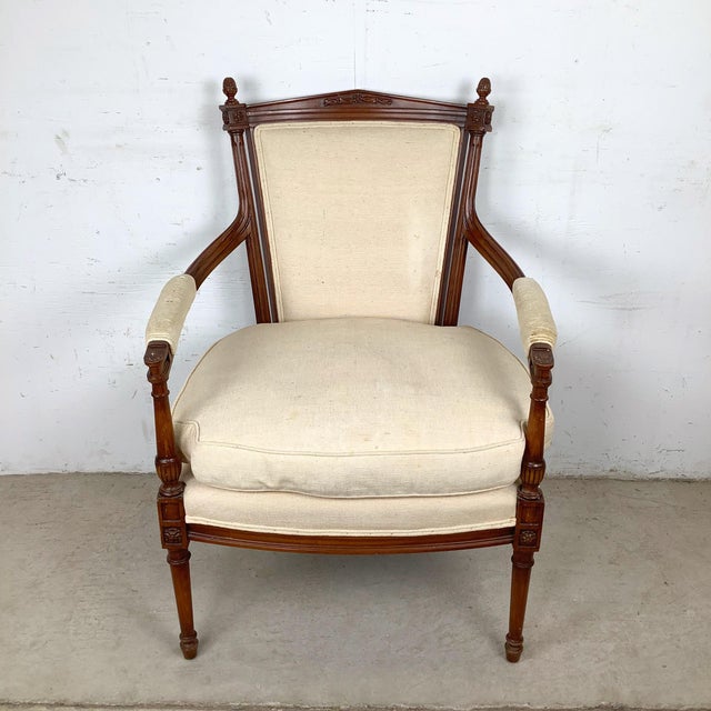The fauteuil — the open-armed upholstered armchair of the French neoclassical tradition — is among the most enduringly...