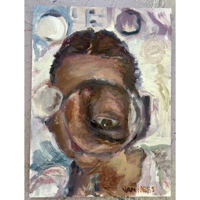 2020s The Looking Glass, Original Oil Paintings, by Van Ness, Framed Arts For Sale - Image 5 of 9