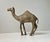 Curious old souvenir from Nord African, Israel or The Middle East. Large Camel/Dromedar figurine in hand-etched brass....
