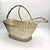 Silver Mid-Century French Silver Wire Wine Basket For Sale - Image 8 of 8