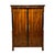 Empire Armoire in Walnut Veneer & Brass, Vienna, 1815 For Sale - Image 16 of 16