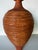 Ceramic Vintage Organic Texture Studio Pottery Bud Vase, Signed LJM/ Sold For Sale - Image 7 of 12