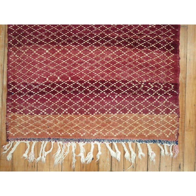Vintage Turkish Konya Rug - 2'8" x 3'2" For Sale - Image 4 of 5