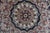 1970s Vintage Handmade Wool Cotton Pink Area Rug For Sale - Image 9 of 11