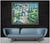 Message us to inquire about custom framing options! (Included for free with every purchase) The artwork here, "Gardens",...
