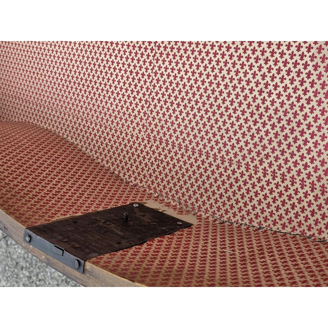 Antique Chest of Drawers with Two Drawers, 1730 For Sale - Image 9 of 12