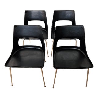 Mid-Century Dining Chairs by Kay Korbing for Fibrex, 1960s, Set of 4 For Sale