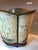 Beige Vintage Tole Orchid Wastebasket With Scalloped Edge For Sale - Image 8 of 10