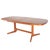 Dyrlund Style Mid Century Teak Hidden Leaf Dining Table For Sale - Image 10 of 13
