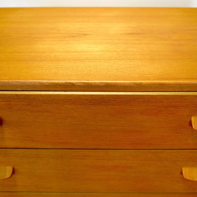 FDB Møbler Model No. F17 Teak Tall Dresser / Highboy Designed by Poul Volther For Sale - Image 12 of 13