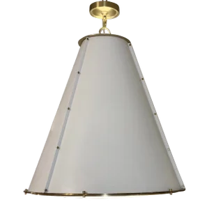 Regina Andrew Modern White and Gold French Maid Chandelier