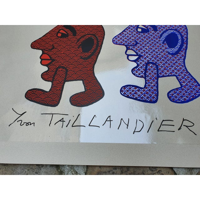 Early 21st Century Yvon Taillandier, Capitipede Duo 3, Screenprint, 2015 For Sale - Image 5 of 6