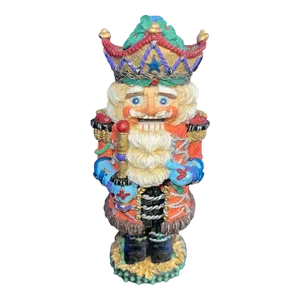 Vintage Crinkle Claus Crinkle Cracker Possible Dreams Nutcracker Figurine