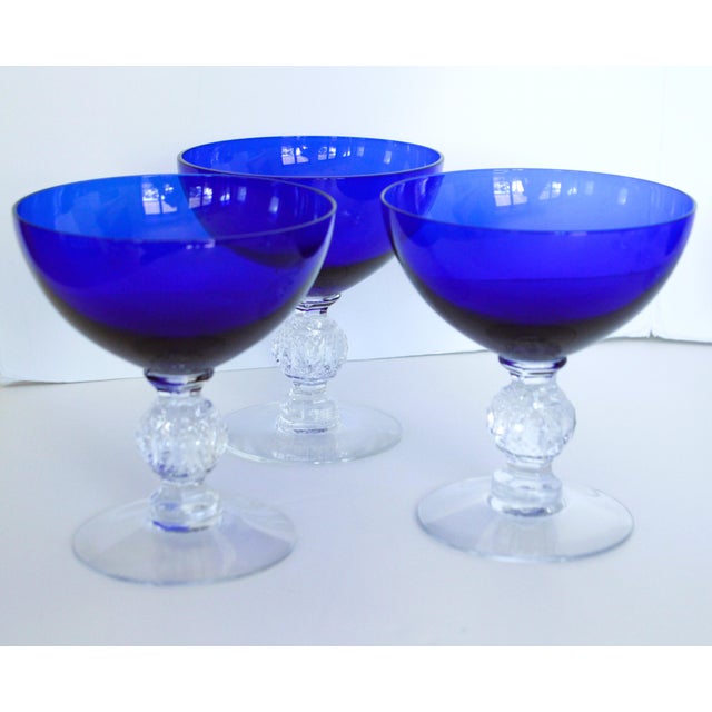 Art Deco 1920s Morgantown Glass Works Golf Ball Cocktail Glasses - Set of 18 For Sale - Image 3 of 4