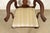 Brown Henkel Harris Queen Anne Solid Mahogany Dining Chairs, Set of Eight For Sale - Image 8 of 16