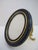 Cartier Paris Gold Gilt Plated Lapis Blue Enamel Oval Photo Picture Desk Frame For Sale In Portland, OR - Image 6 of 12
