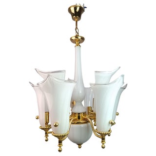 Large Tulip Lamp, 1950s For Sale