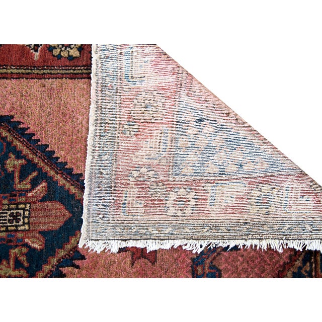 Early 20th Century Persian Hamadan Rug For Sale - Image 4 of 15
