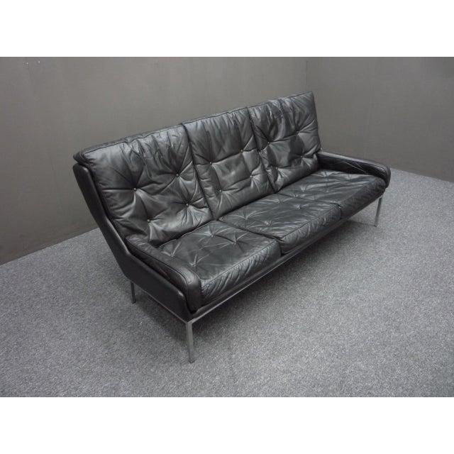 Leather Sofa by Roland Rainer, 1960s For Sale - Image 4 of 18