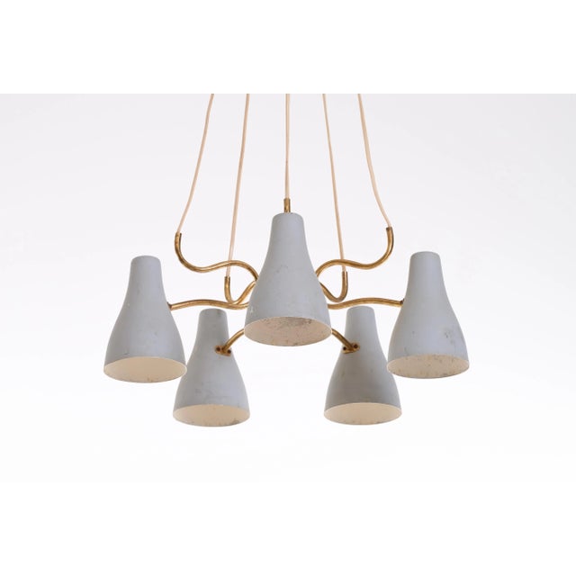 Swedish Ceiling Light, 1950s For Sale - Image 3 of 12