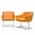Mid-Century Modern Hugh Acton for Vecta Mid Century Chrome Lounge Chairs - Pair For Sale - Image 3 of 12
