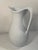 Late 19th Century Antique 19th Century English White Ironstone Pitcher For Sale - Image 5 of 17