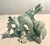 Mid-Century Modern MCM Porcelain Celadon Andrea by Sadek Dragon Figurine For Sale - Image 3 of 7