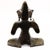 Late 19th Century 19th Century Brass Metal Statue Chola Style Shiva in Veerabhadra From South India For Sale - Image 5 of 7