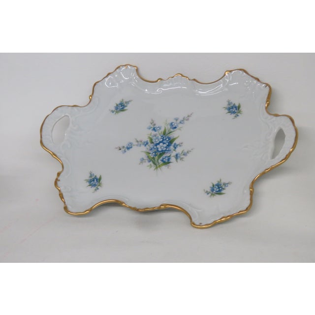 This lovely Trinket Tray Dish is made of Porcelain. This piece is stamped as having been made by Limoges in France, see...