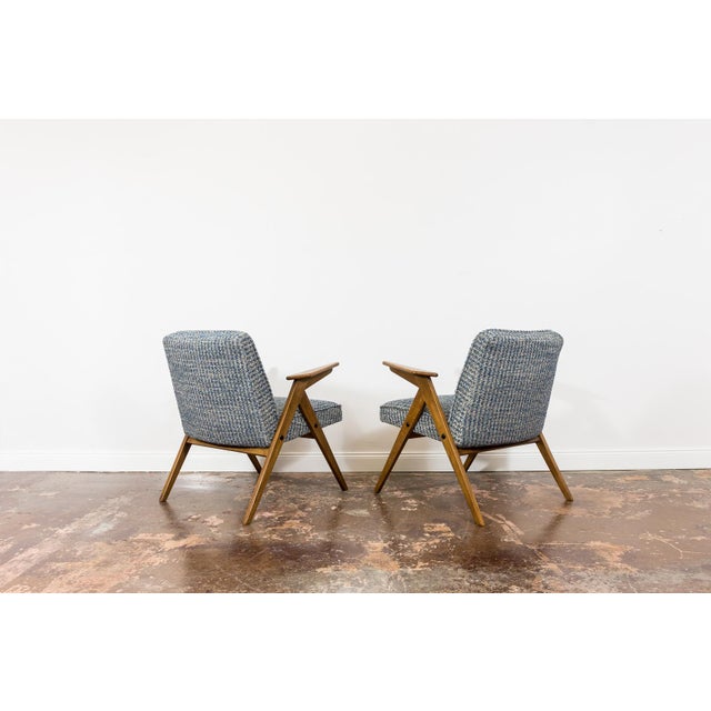 1970s Mid-Century Bunny Armchairs, 1970s, Set of 2 For Sale - Image 5 of 14