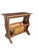 Vintage Wooden Magazine Rack Side Table, 1950 For Sale - Image 6 of 12