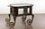 19th Century English Black and Gold Japanned Cart with Chinoiserie Décor For Sale - Image 4 of 12