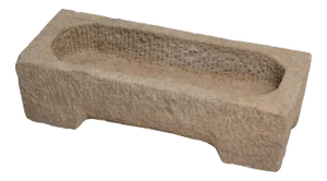 Footed Chinese Stone Water Trough, c. 1900