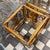 Bamboo Side Tables With Glass Tops Twisted Arch Design - 2 For Sale - Image 6 of 8