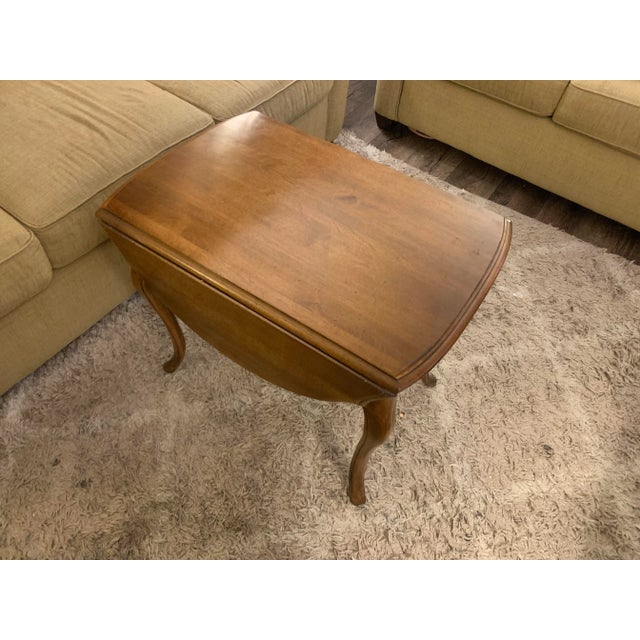 Ethan Allen French Country Accent Table Made in America For Sale - Image 9 of 12
