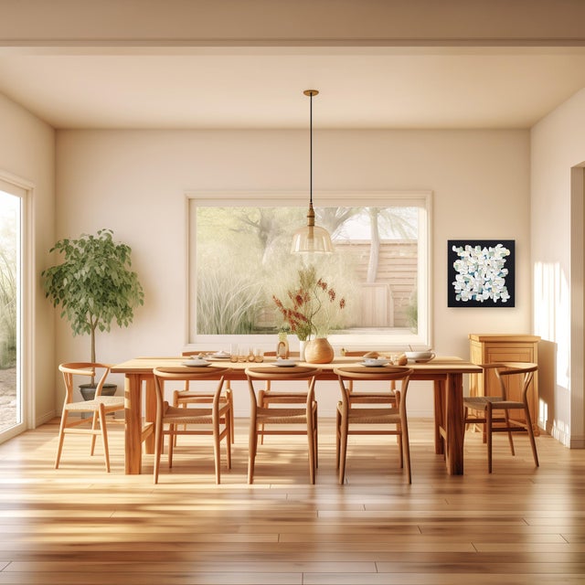 Textile White on Black - Impasto Inspired Textural Thick Acrylic Paint Abstract Original Artwork by Shiri Phillips For Sale - Image 7 of 9