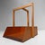1960s Vintage Japanese Wooden Chiritori Dustpan with Copper Rim, 1960s For Sale - Image 5 of 14