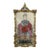 Mid 20th Century Large Chinese Ancestor Portrait-Style Artwork in Substantial Ornate Gilt Frame For Sale