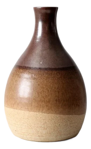 Vintage Studio Pottery Decanter Vase