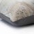 2020s Luxury Silver Metallic Honeycomb Genuine Cowhide Pillow 18x18 | Handmade Designer Leather Cushion For Sale - Image 5 of 7