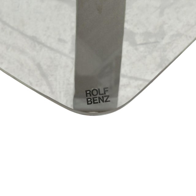 5021 Glass Coffee Table in Silver from Rolf Benz For Sale - Image 11 of 16