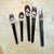 Stanley Roberts Japan Flatware Set, Carl Aubock Era Mid Century Modern For Sale - Image 13 of 13