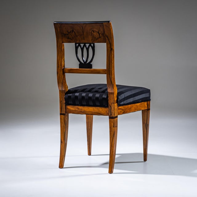 Biedermeier Chairs, Southern Germany, 1820, Set of 3 For Sale - Image 4 of 8