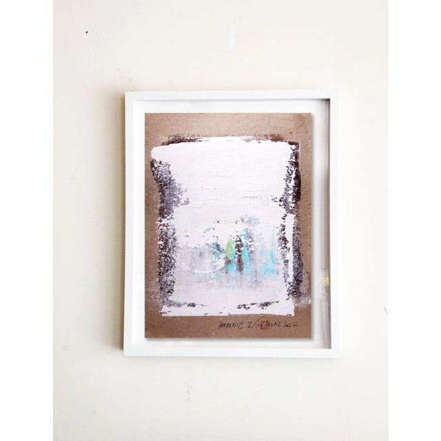 2020s "Harmonic. V" Contemporary Original Abstract Acrylic Painting, Framed For Sale - Image 5 of 5