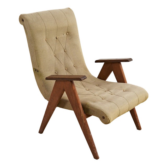 Vintage Lounge Chair, 1950s For Sale