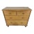 1880’s English Pine 2 Over 2 Chest of Drawers With Brass Hardware For Sale