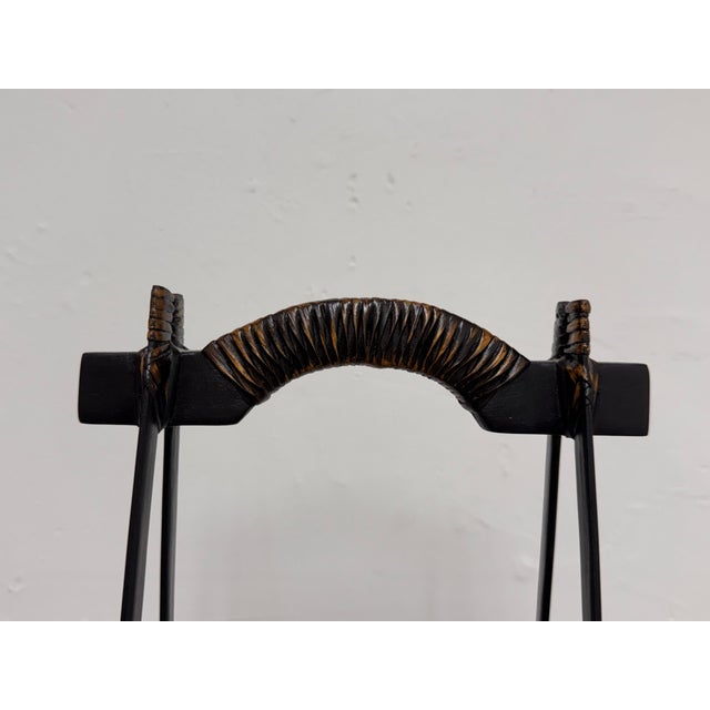 Japanese Ikebana Flower Basket For Sale - Image 4 of 12