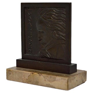 Bronze Beethoven Sculpture by Henri Dropsy for Henri Dropsy, 1920s For Sale