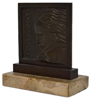 Bronze Beethoven Sculpture by Henri Dropsy for Henri Dropsy, 1920s
